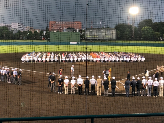 2018年9月17日  第11回 東武鉄道杯少年野球大会 開会式